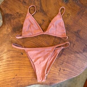 San Lorenzo Pink Triangle Bikini Set